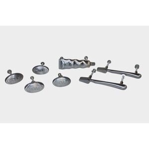 Toothbrush Toothpaste‎ Soap Shaped Cabinet Drawer Pulls Knobs Brushed Nickel
